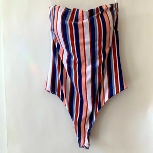 Striped Bodysuit